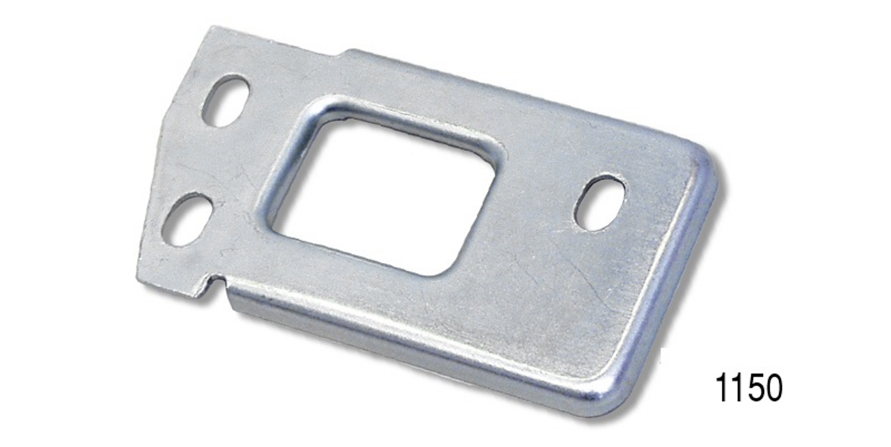 1955-1957 Chevy Belair, 210, or 150 Hood Latch Plate (Reinforced Steel)