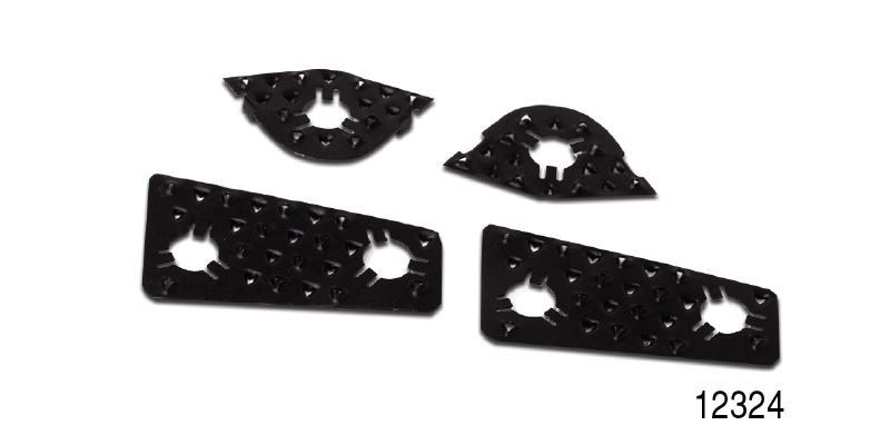 19551957 Chevy Door Striker Lock Plate Set Restoration Auto Supply