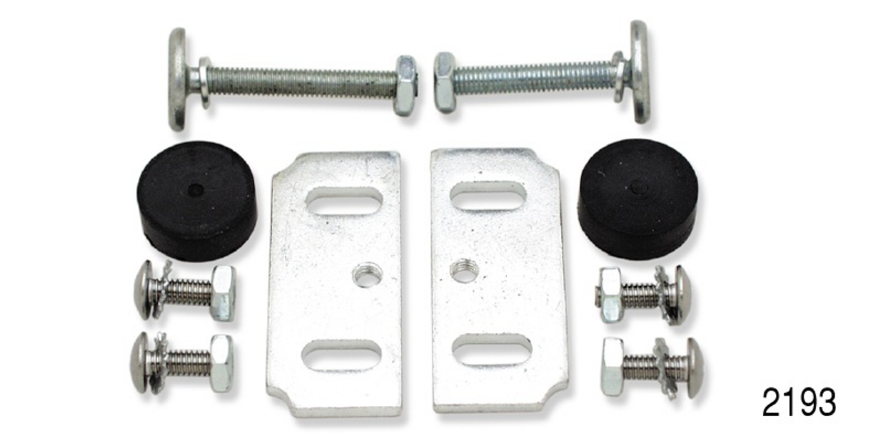 1955-1957 Chevy Inside Top Window Stop Set, Hardtop & Convertible