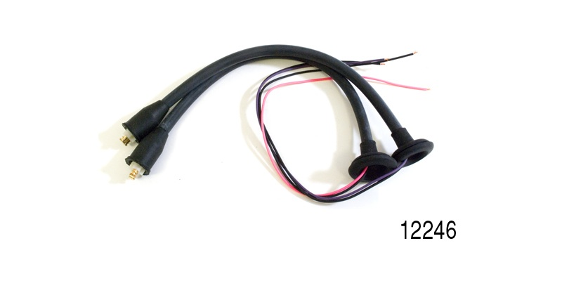 19551956 Chevy Car Taillight Wiring Harness Pigtails, Pair. AAW 27770