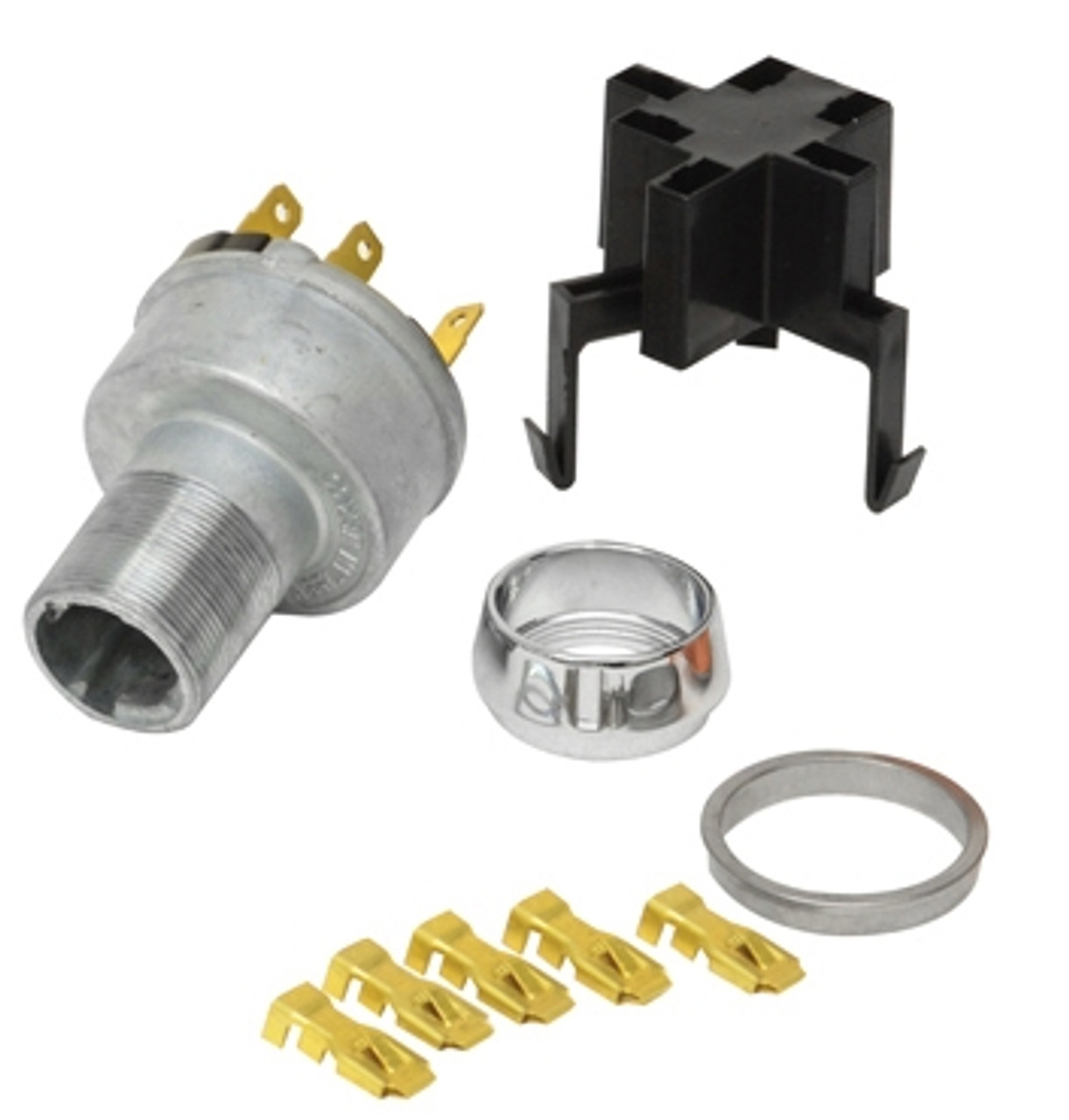 1955-1956 Chevy Car, 1959-1960 Chevy Impala and 1955-59 Chevy Truck Replacement Ignition Switch, (Replaces Danchuk 17798)