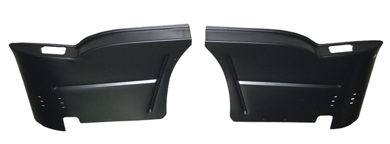 1955-1957 Chevy Rear Seat Armrest Bases, Hardtop, Pair