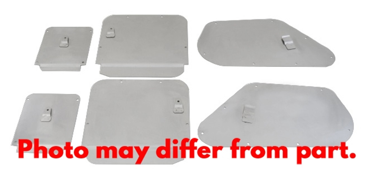 1955-1957 Chevy 2 Door Sedan Access Hole Cover Set