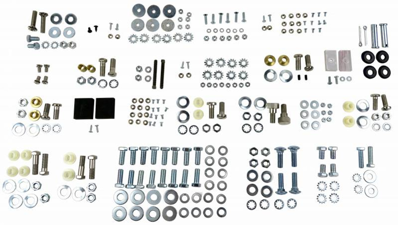 1955-1957 Chevy Convertible Top Frame  Hardware Set.