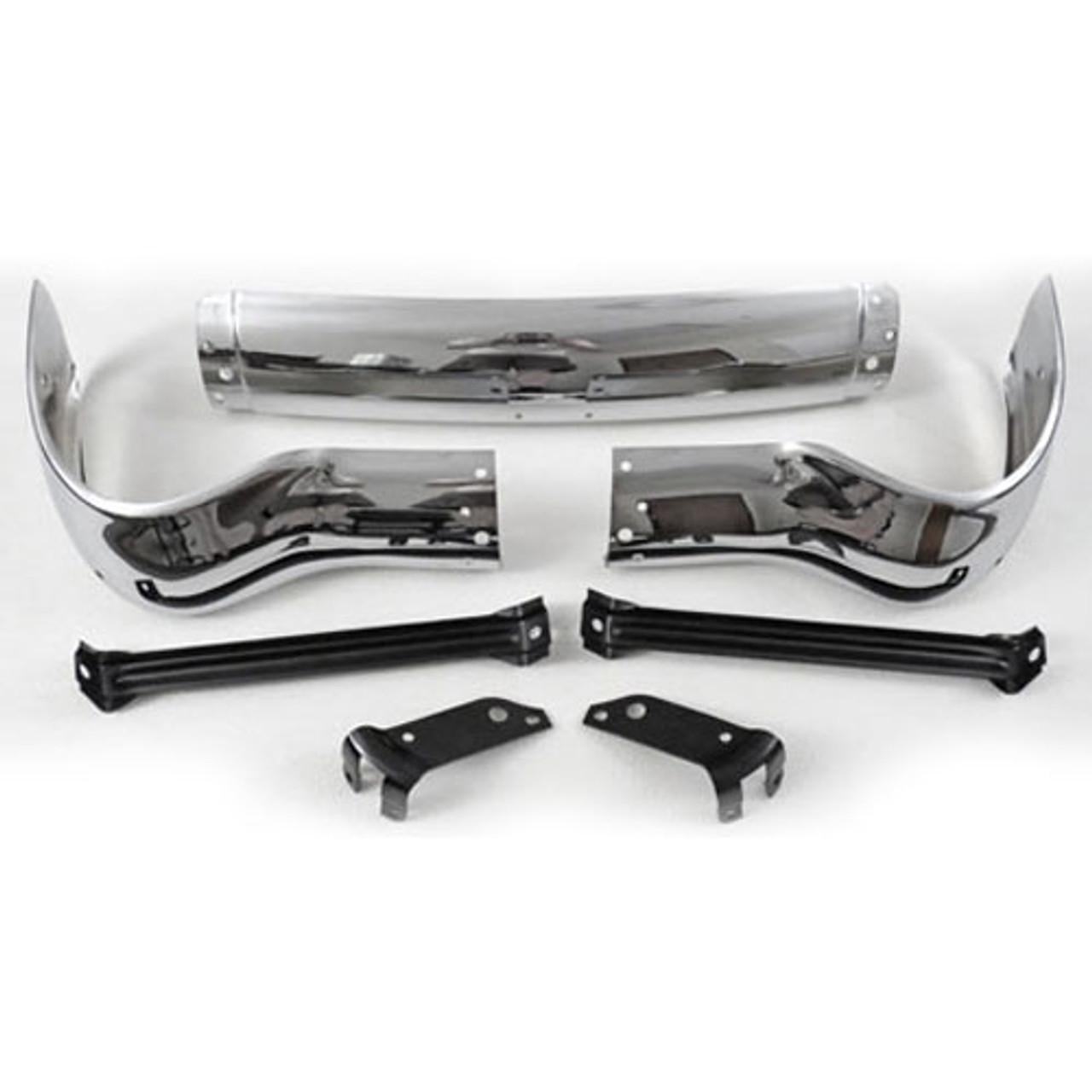 1955 Chevy 3-Piece Front Chrome Bumper