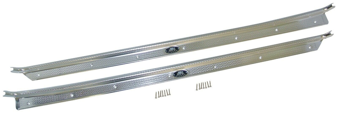 1949-1952 Chevy Car Door Sill Plates 2 Door Sedan