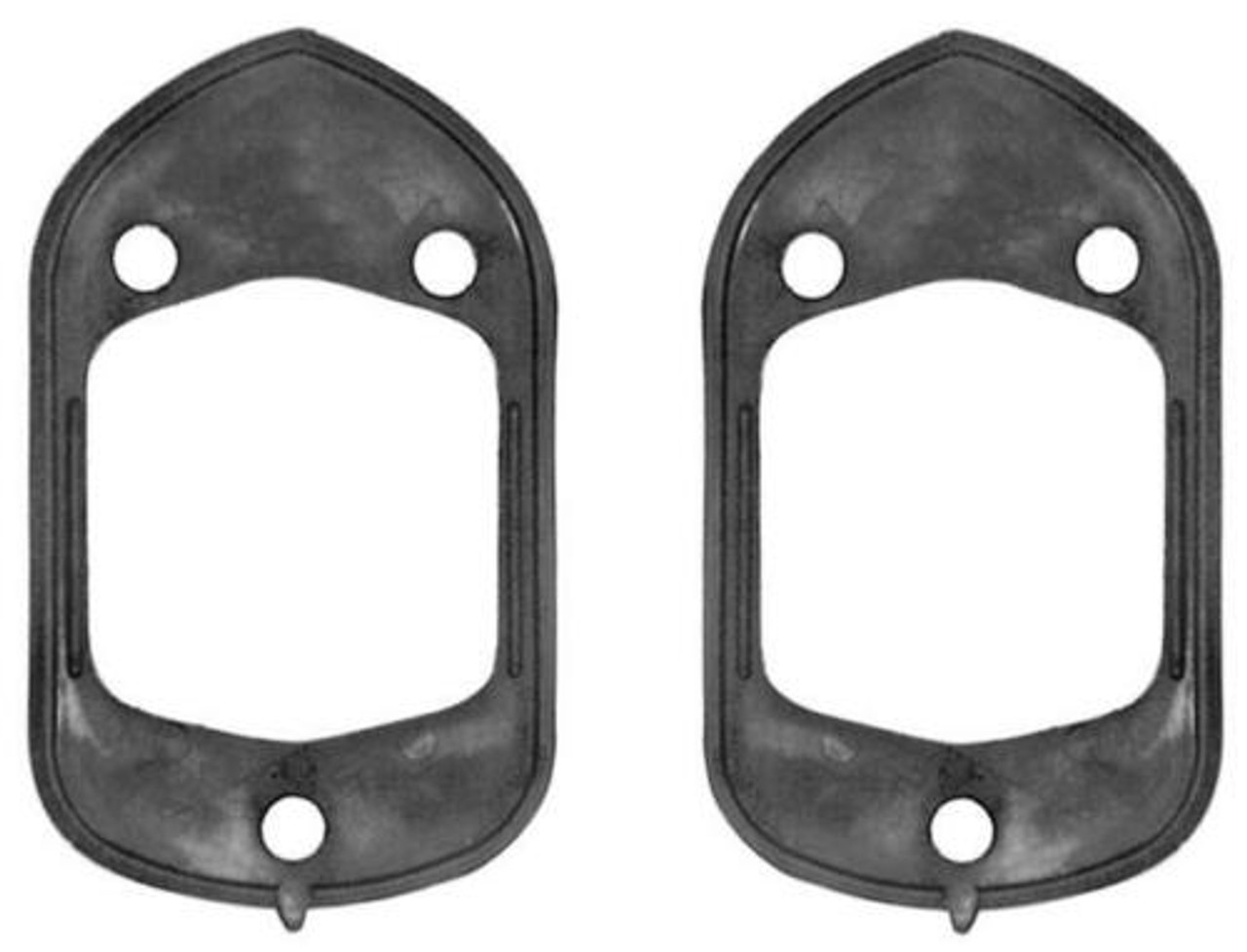 1951-1952 Chevy Car Rubber Tail Light Mounting Pad Set