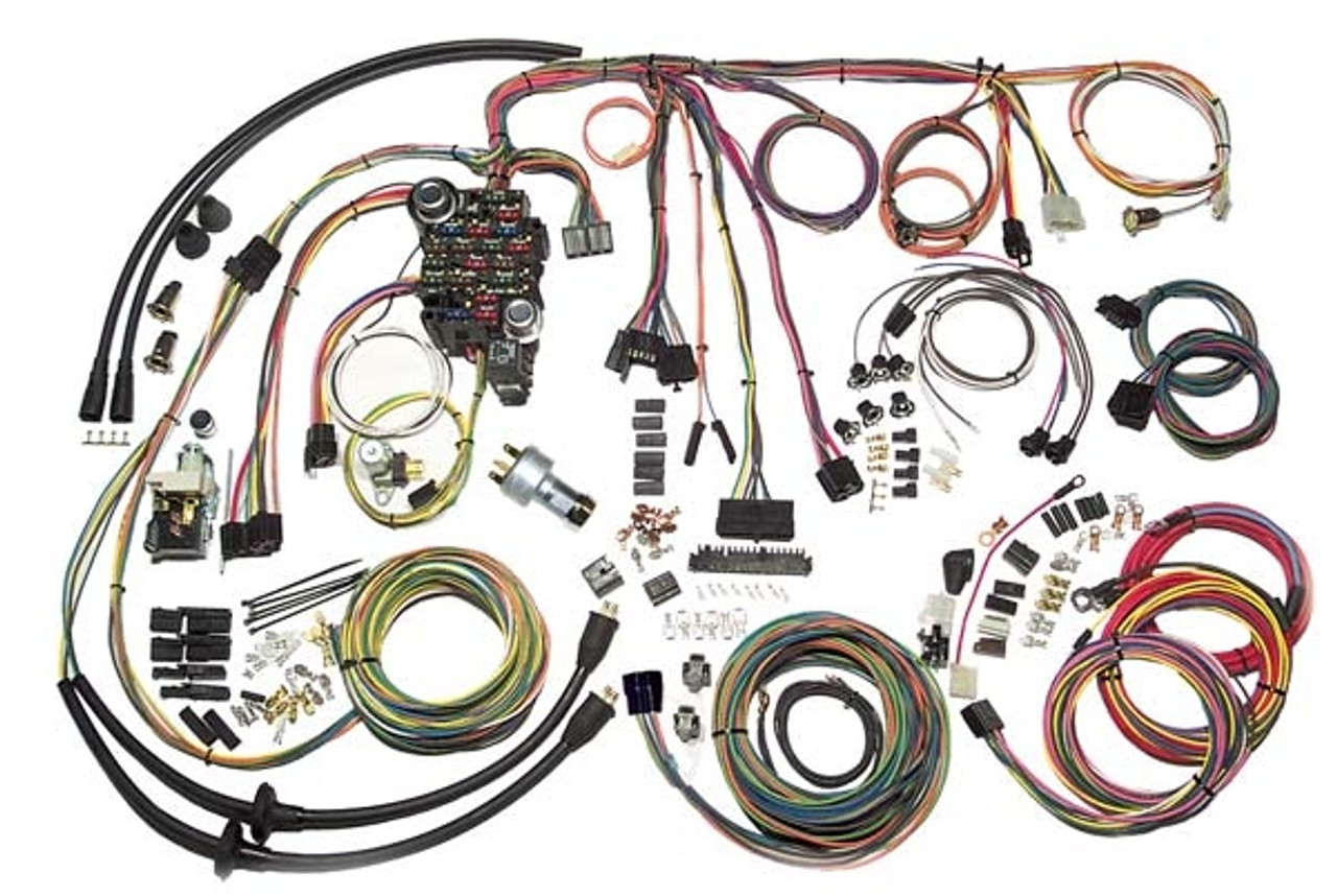 1957 Chevy Car Complete Wiring Harness Update Kit AAW 500434