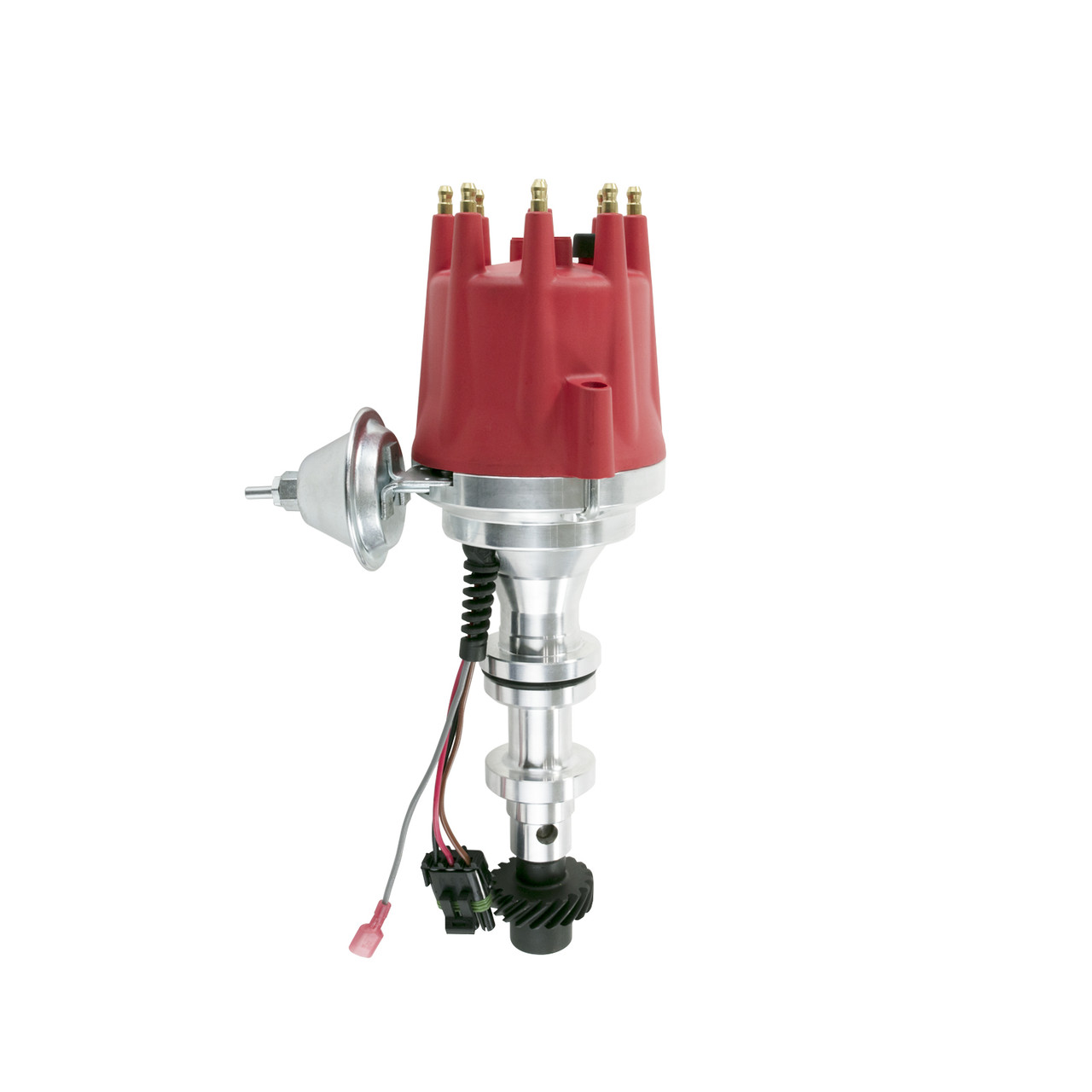 Cadillac 331-360-390 V8 Pro Series Ready to Run Distributor, Red Cap