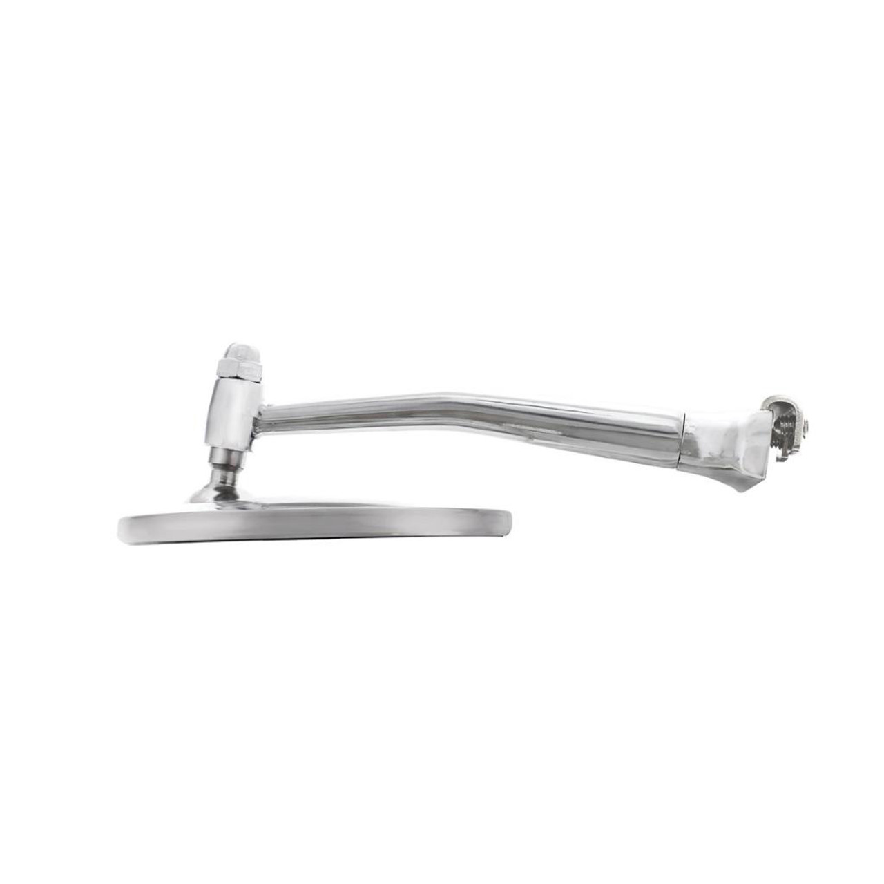 4" STAINLESS STEEL PEEP MIRROR WITH CHROME STRAIGHT ARM