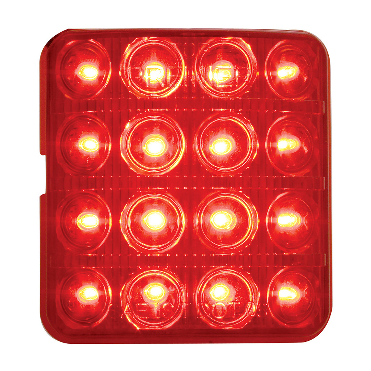 1951-1952 Chevy Car Tail Light 16 LED Red Lens