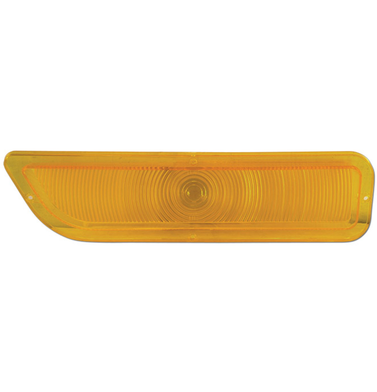 1962-1966 GMC Truck Parklight Lens With Rivets, L/H, Amber