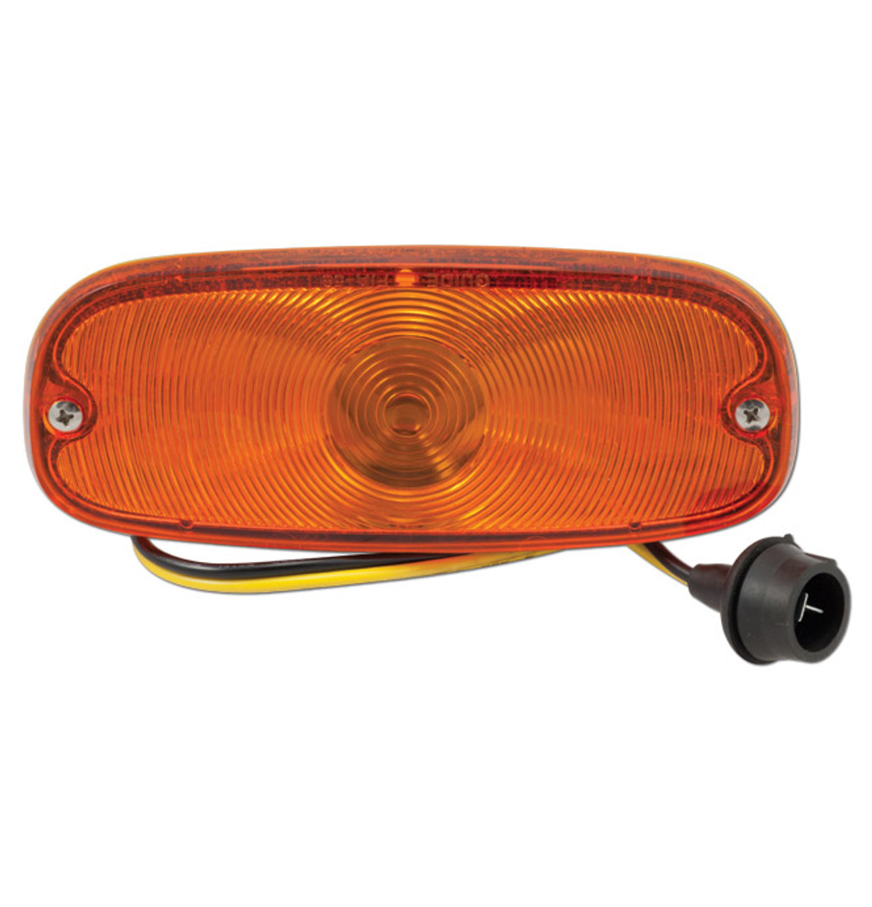 1958-1959 Chevy Truck Parklight Assembly L/H or R/H with Amber Lens