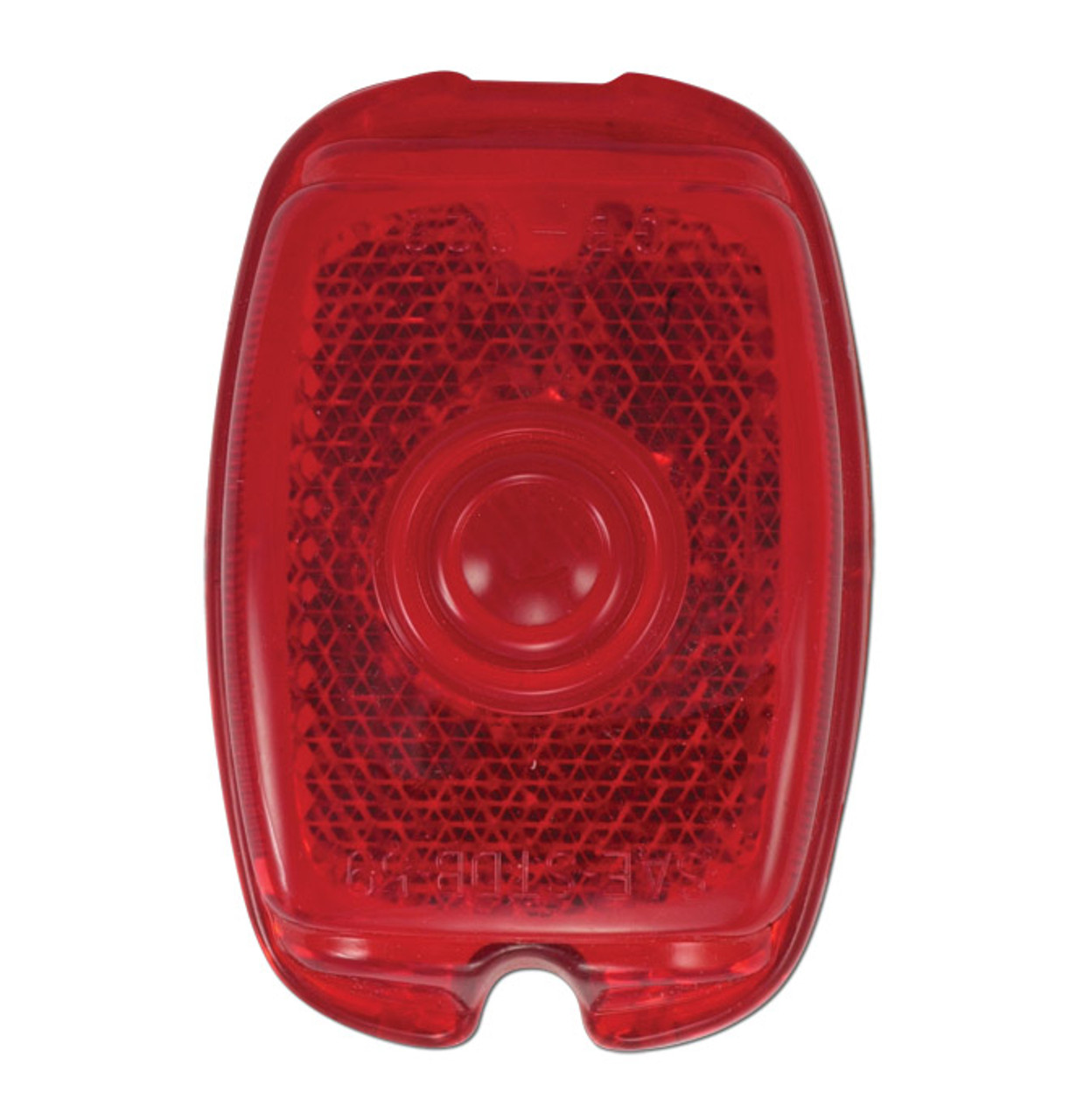1940-1953 Chevy/GMC Truck Tail Light Lens L/R or R/H, Red, Plastic