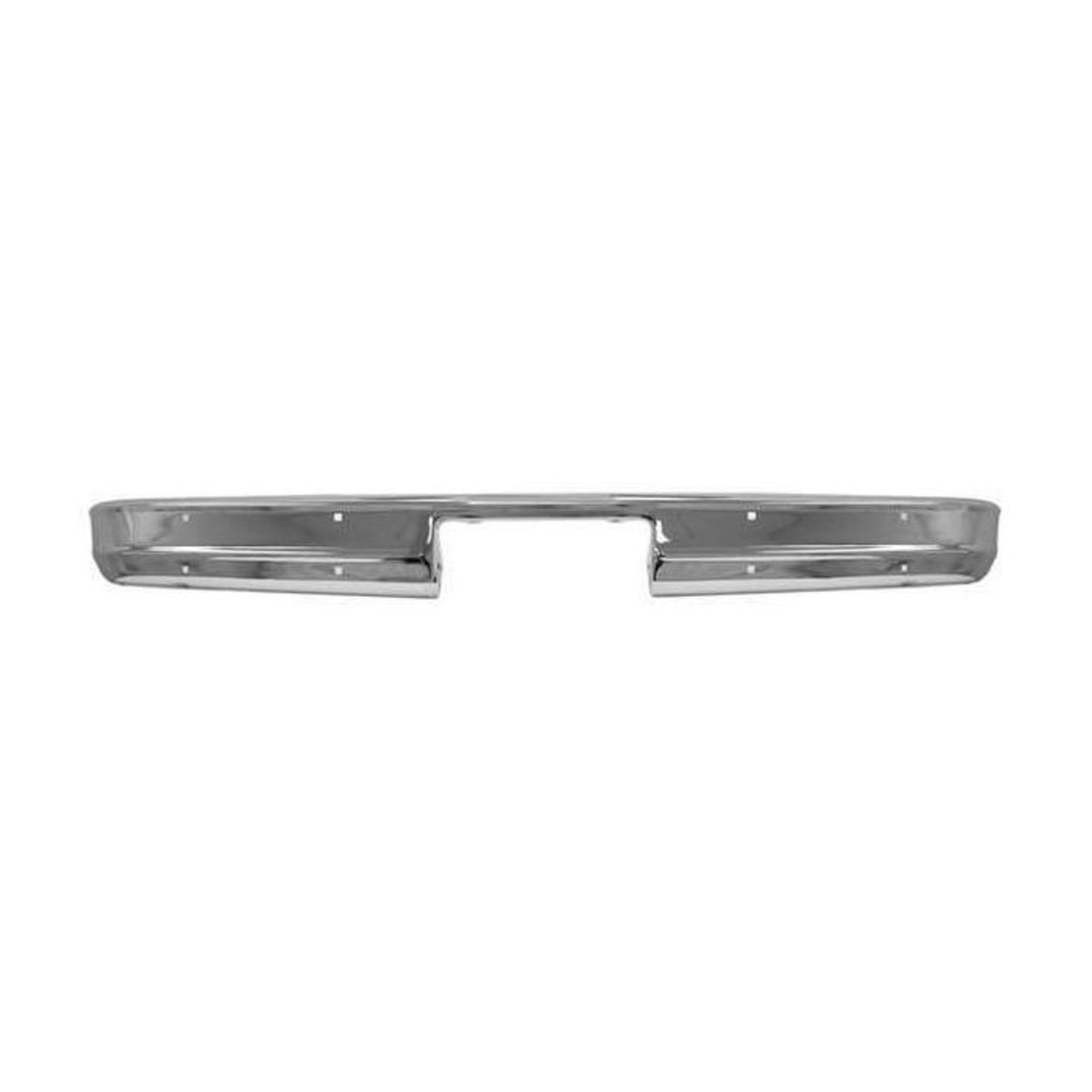 1973-1980 Chevy/GMC Truck Rear Bumper Chrome, Fleetside Without Impact strip Holes