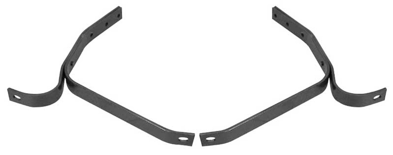 1947-1955 1st Series Chevy/GMC Trucks Front Bumper Brackets With Frame Hardware. Pair