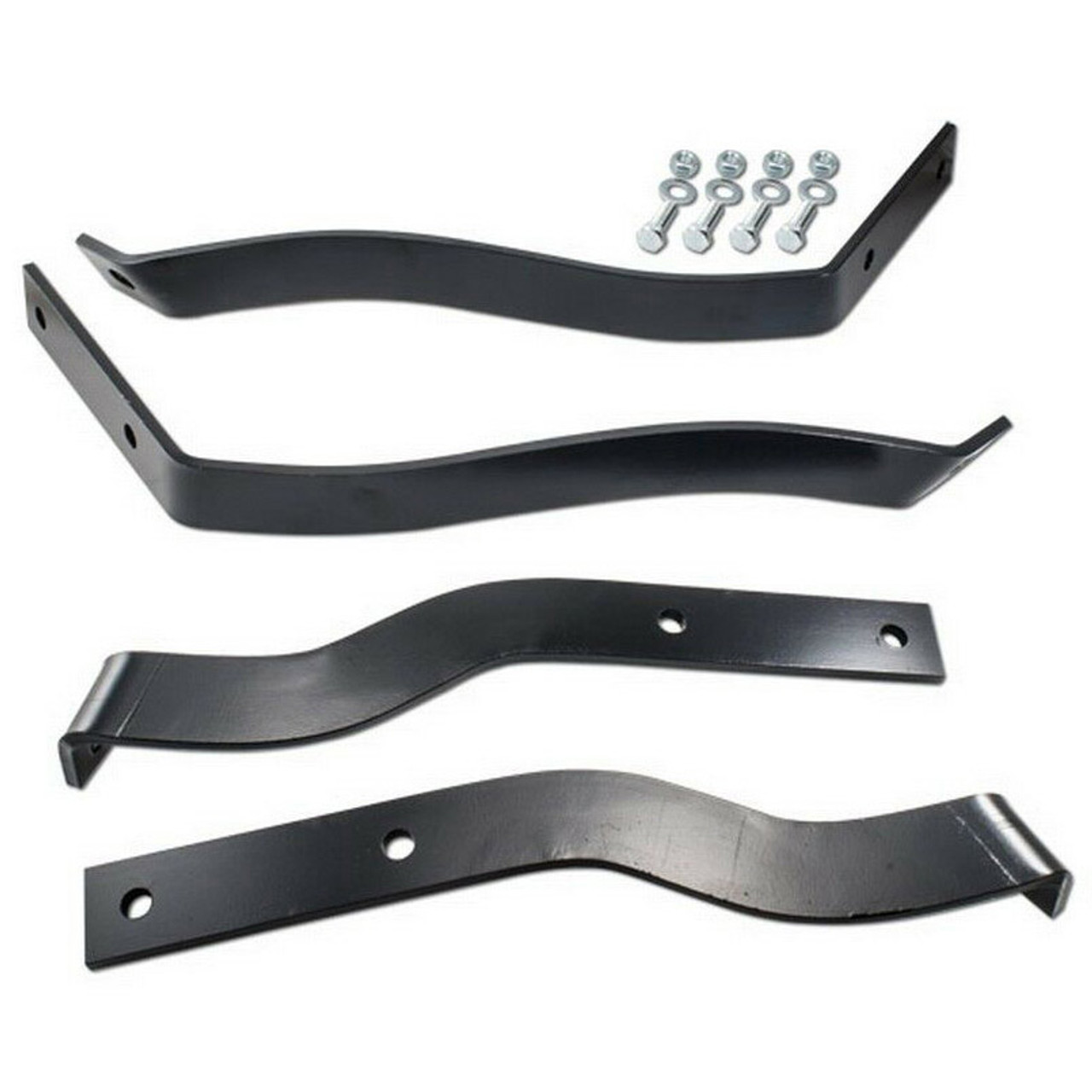 1958-1959 Chevy/GMC Trucks Rear Bumper Bracket Set, Fleetside With Frame Hardware