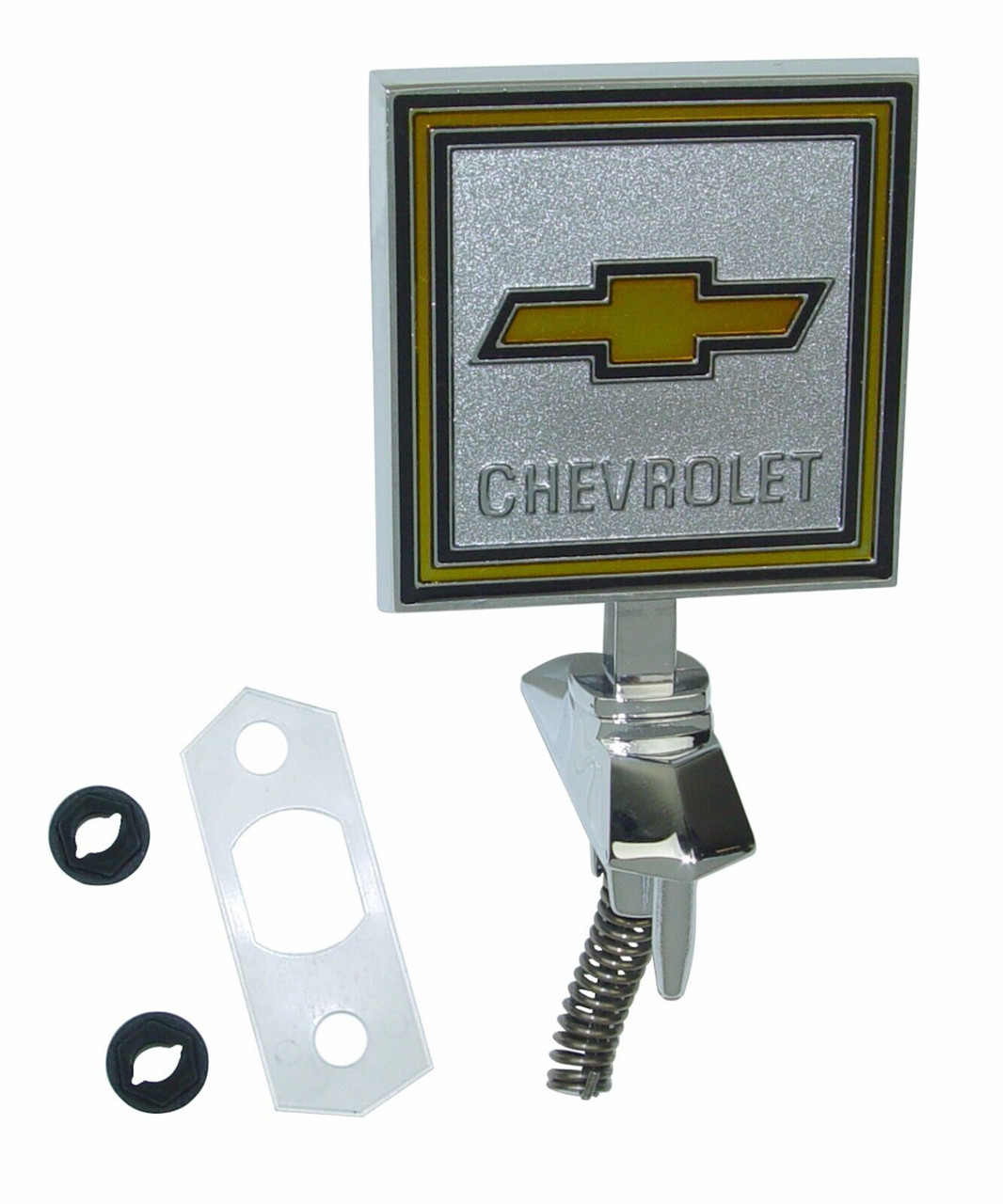 1979-1980 Chevy Truck Front Hood Emblem Chrome With Bowtie