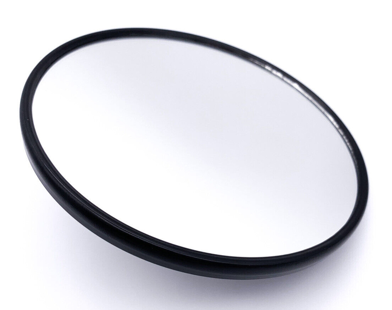 1947-1972 Chevy/GMC Truck Exterior Mirror Head 5" Round, Ribbed, Black