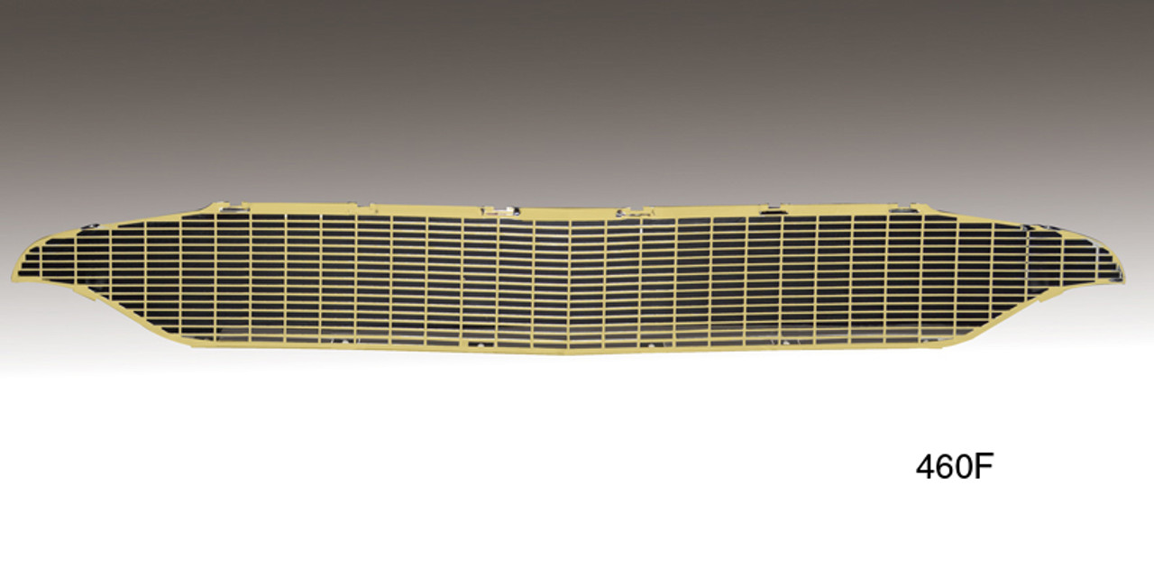 1957 Chevy Bel Air Gold Grille, Custom for Smoothie Style Bumper w/ Grille Bar Delete