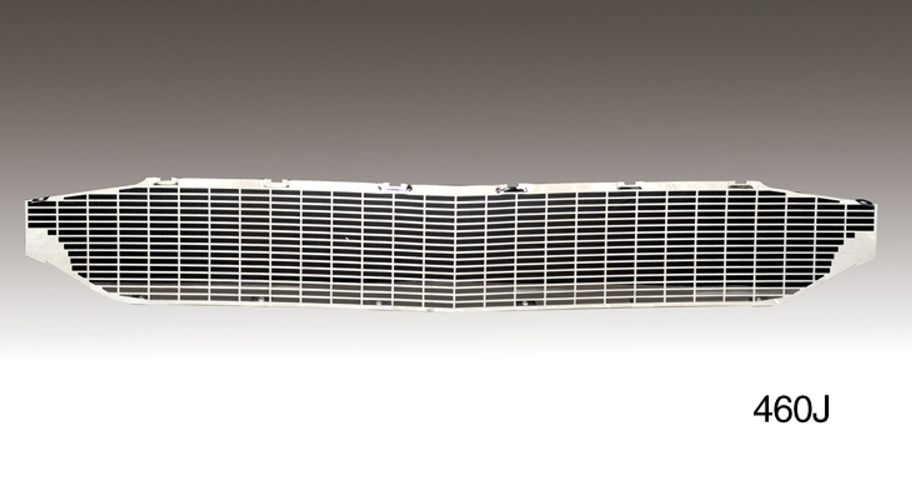 1957 Chevy Chrome Grille, OE Style w/ Grille Bar Delete