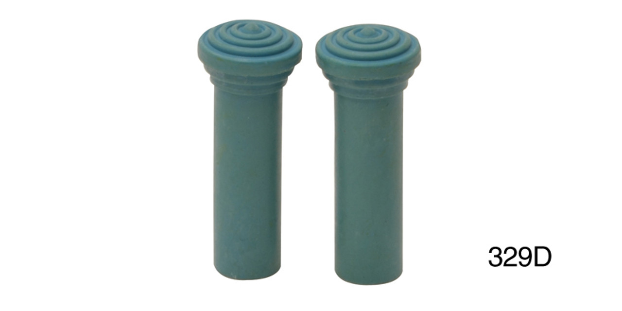 1949-60 Chevy Door Lock Knobs, Turquoise (pair)