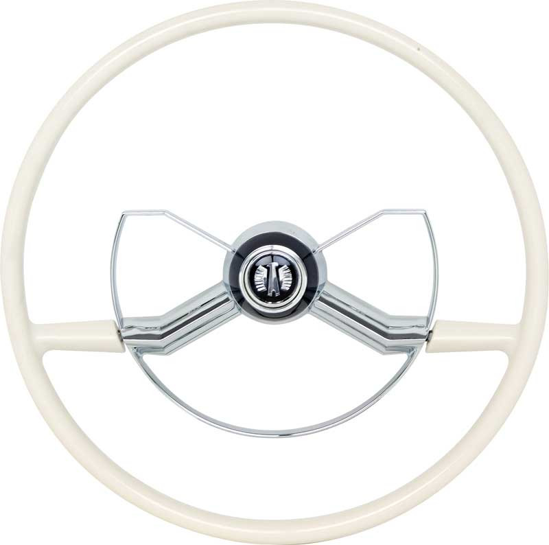 Bone color Butterfly steering wheel for 194952 Chevy Cars