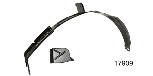 1956-1957 Chevy Complete Outer Wheel Housing w/ Extension, Driver Side, Hardtop