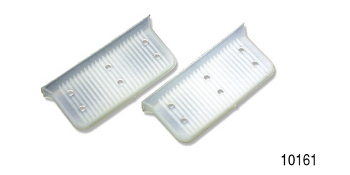 1955-1957 Chevy Plastic Flipper Lever Covers, 2-Door Hardtop, Pair