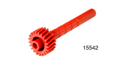 1955-1956 Chevy Speedometer Gear, Red with 21 Teeth, Powerglide