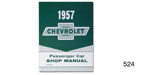 1957 Chevy Passenger Car Shop Manual