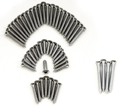 1955 Chevy Interior Trim Screw Set, 2-Door Sedan