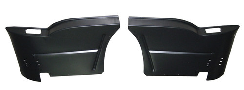 1955-1957 Chevy Rear Seat Armrest Bases, Hardtop, Pair