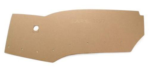 1956-1957 Chevy Car Rear Side Panel Cardboard, 2-Door Hardtop