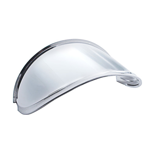 STAINLESS STEEL EXTENDED STYLE VISOR FOR 7" HEADLIGHT