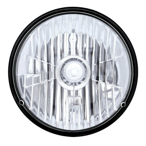 ULTRALIT - 7" CRYSTAL HEADLIGHT, GLASS LENS