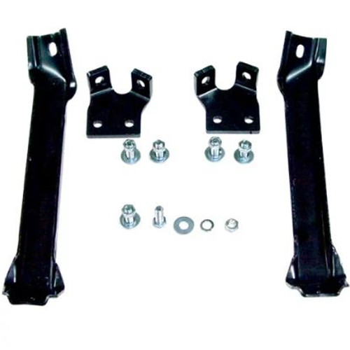 1955-1957 Chevy/GMC Trucks Front Bumper Bracket Set With Frame Hardware. Set