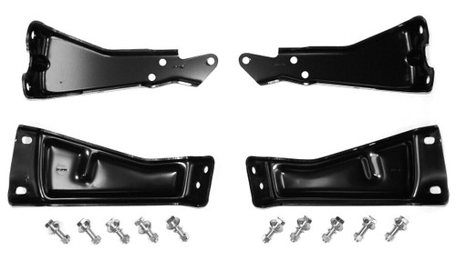 1973-1980 Chevy/GMC Trucks Rear Bumper Bracket Set, Fleetside With Frame Hardware