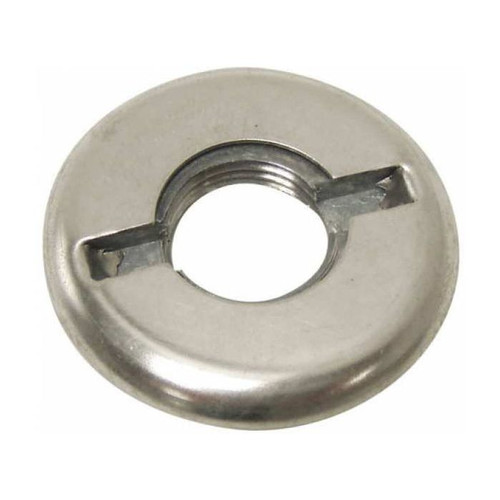 1955-1959 Chevy/GMC Truck Wiper Switch Retaining Nut, Polished Stainless Steel.