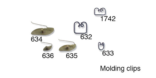 1955-1957 Chevy Universal Moulding Clip Bulk Package of 50