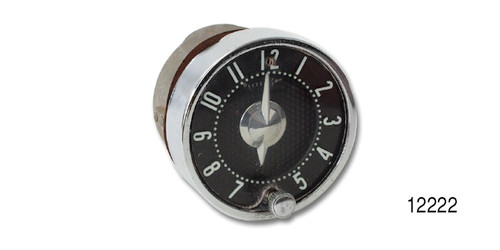 1955-1956 Chevy Quartz Clock, Black