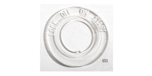 1955-1956 Chevy Ignition Dash Bezel, 150 & 210, Plastic 1955-1956 Chevy Ignition Dash Bezel, 150 & 210, Plastic