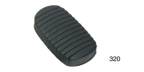 1937-1957 Chevy Car Brake / Clutch Pedal Pad (Except 1953-1954)