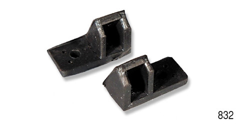 1955-1957 Chevy Door Flipper Stops At Rear, 2-Door Hardtop