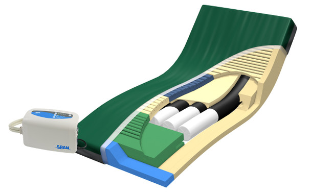 Span America Pressure Guard Powered Mattress with Pump