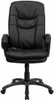 Mid Back LeatherSoft Massaging Office Chair [BT-9585P-GG] -3