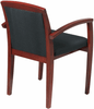 Office Star Upholstered Wooden Guest Chair [KEN-1291] -2