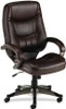 Lorell Westlake High Back Bonded Leather Chair [63280] -1