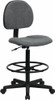 Adjustable Height Office Stool [BT-659-BLK-GG] -4