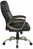 Big Mans Executive Espresso Leather Big and Tall Chair [ECH12801] -2